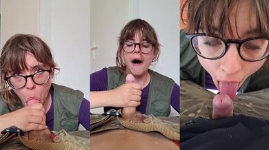 Amateur POV deepthroat addiction rough savage blowjob now