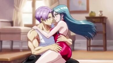 Trunks wrecks his milf wife in first anal rough deep throat