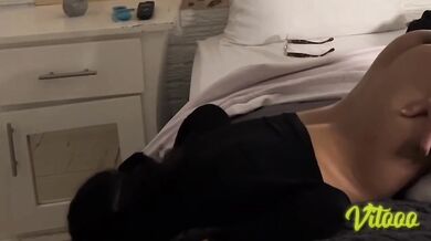 Latina in 4K Big ass fucked tight in bed exposing cum dripping POV
