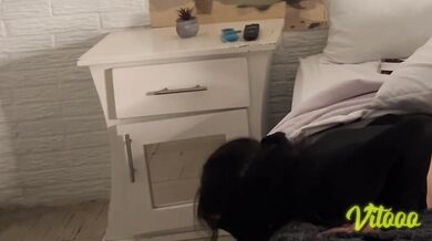 Latina in 4K Big ass fucked tight in bed exposing cum dripping POV