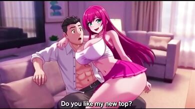 Stepdaughter rides stepdad raw while mom’s away pure taboo hentai
