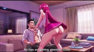 Stepdaughter rides stepdad raw while mom’s away pure taboo hentai