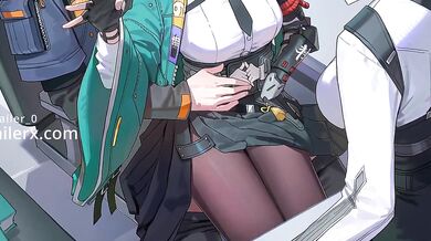 Miyabi Hoshimi and Tsukishiro Yanagi destroy the office in raw hentai zzz