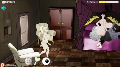 Ass Fucked Rough Big Cock Threesome Anal Bondage Cartoon Gangbang