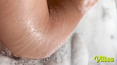 Steamy jacuzzi afternoon with my thick booty Latina wife