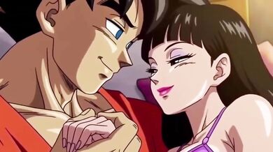 Goku rips his wife apart raw fast hard fuck first time