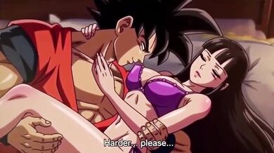 Goku rips his wife apart raw fast hard fuck first time