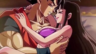 Goku rips his wife apart raw fast hard fuck first time