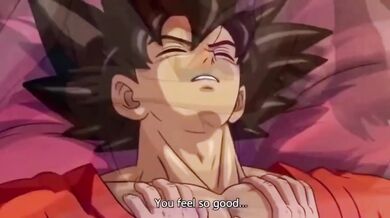 Goku rips his wife apart raw fast hard fuck first time