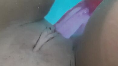 Blonde POV 2 Holes Flooded With Toys Dripping Wet Pussy