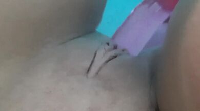 Blonde POV 2 Holes Flooded With Toys Dripping Wet Pussy