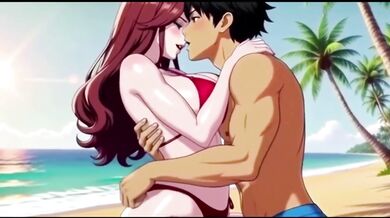 Stranger Gets Her Big Tits Fucked Raw on Public Beach