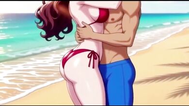 Stranger Gets Her Big Tits Fucked Raw on Public Beach