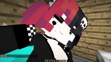 Fucking Ellie in every way during Minecraft gameplay hard fuck