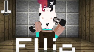 Fucking Ellie in every way during Minecraft gameplay hard fuck