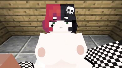 Fucking Ellie in every way during Minecraft gameplay hard fuck