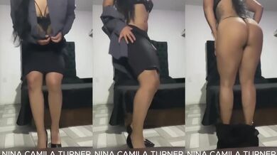Office secretary milf shreds lingerie on heels raw amateur