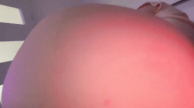 Horny Stepsister caught Stepbrother with her panties gushing cum twice on big cock