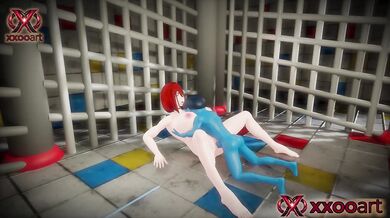 Hot woman fucked raw by blue alien XXXOArt animation