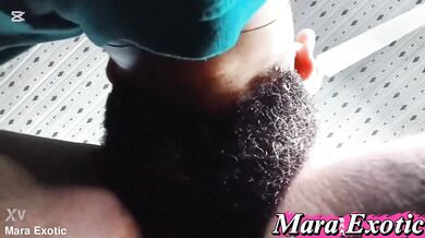 Nigerian Mara Exotic’s Creamy Pussy Gets Fucked So Hard She Squirts Everywhere