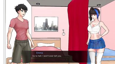 Confined with Goddesses #4 PC Gameplay Big Ass Brunette Cartoon Uncensored