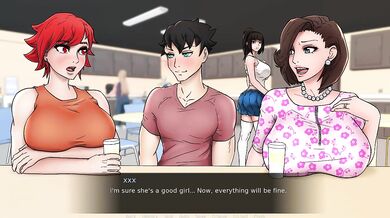 Confined with Goddesses #3 PC Gameplay Big tits goddess pussy eating MILF visual novel