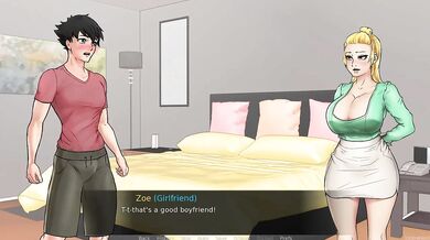 Confined with Goddesses #3 PC Gameplay Big tits goddess pussy eating MILF visual novel