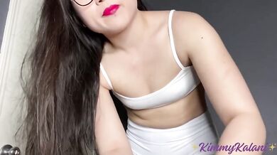 Oily Handjob with Asian masseuse ASMR cock worship