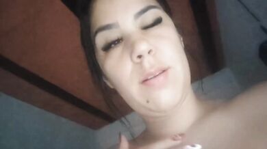 Hot latina grabs her gushing pussy in steamy solo compilation