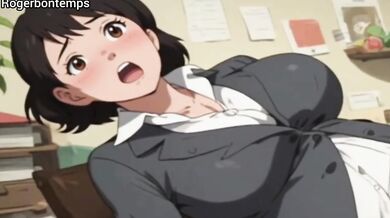 Pregnant secretary gets destroyed in cum dripping compilation