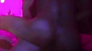 Fucking Lily in the purple room wife cheats with huge cock doggystyle