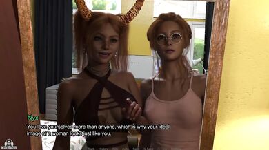 Futa angell boobs ruined in college lets play