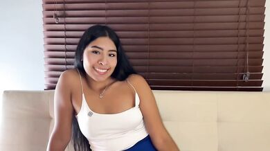 Casting a nueva modelo Miss Vicky Latina Big Ass 18 raw