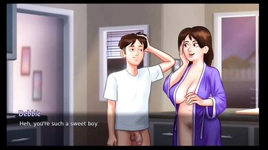 Step Mom knew what I wanted Gushing Big Boobs smothered me raw