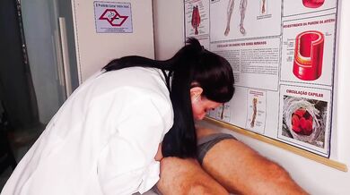 Nurse hard fucks patient in fake hospital