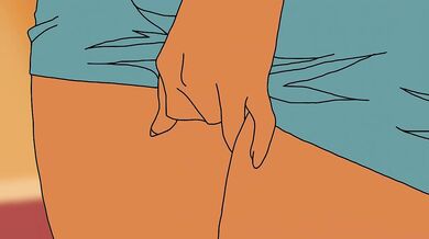 Help me jerk this tight anime slut big tits gagged by a throatfuck creampie