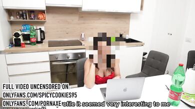 Bull breeds cheating wife bareback cuckolds husband during Italian sex tutorial