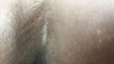 Ebony Milf morning binge gushes on huge cock reverse ride creampie squirt