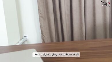 Cheating teen teacher catches her and gets A+ deep throat reward