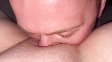 Milf takes 2 loads creampie pussy eating gets fingers while cum drips down her thighs