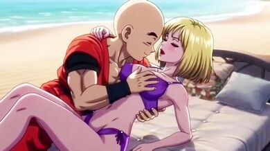 Krillin's Wife Gets Destroyed By Android 18 Rough Sex