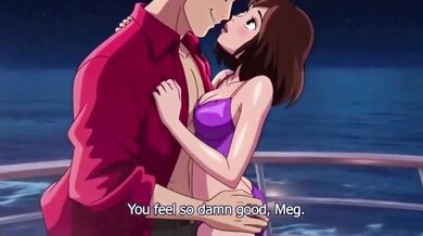 Meg Griffin and Quagmire hardcore brutal ocean fuck