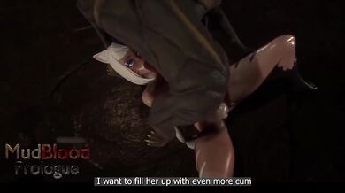 She got conditioned by monsters who stretched her to their big cocks english subtitles