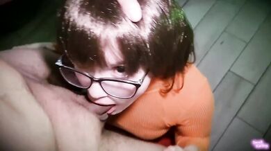 Velma Dinkley gets ruined at halloween strokefest big butts bbc creampie