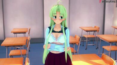 Rias Gremory s Gushing Pussy Almost Caught in HS DXD NTR Madness POV