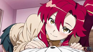 Yoko's raw POV snipes him with her leggy redhead fury