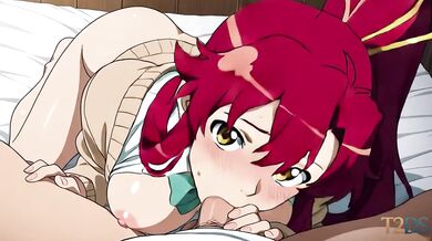 Yoko's raw POV snipes him with her leggy redhead fury
