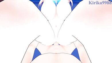 Aemeath gets destroyed in the bedroom wuthering waves rough hardcore hentai