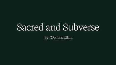 Beyond Leather What Femdom Really Means sacred subverse podcast