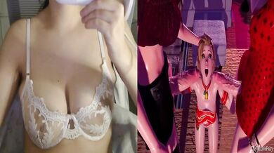 2 Shemales Fuck Girl Raw Double Penetration Hardcore Hentai Chaos
